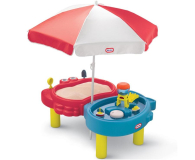 Little Tikes Piaskownica Wodny Stół + parasol - 421978 - zdjęcie 1